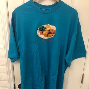 NWOT Supreme Chicken Dinner Tee - Blue